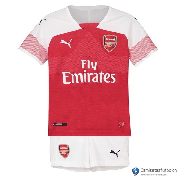 Camiseta Arsenal Primera equipo Niños 2018-19 Rojo